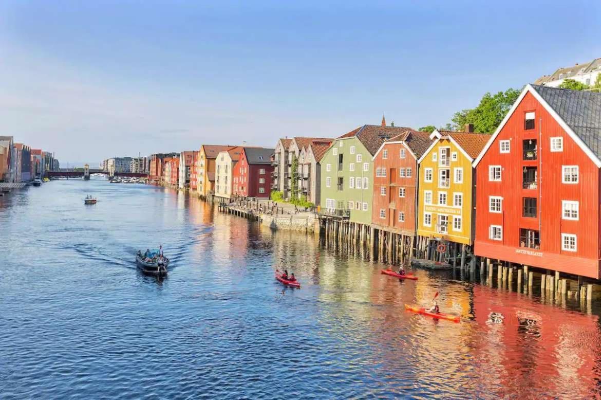 City View & Central Location Apartamento Trondheim Exterior foto